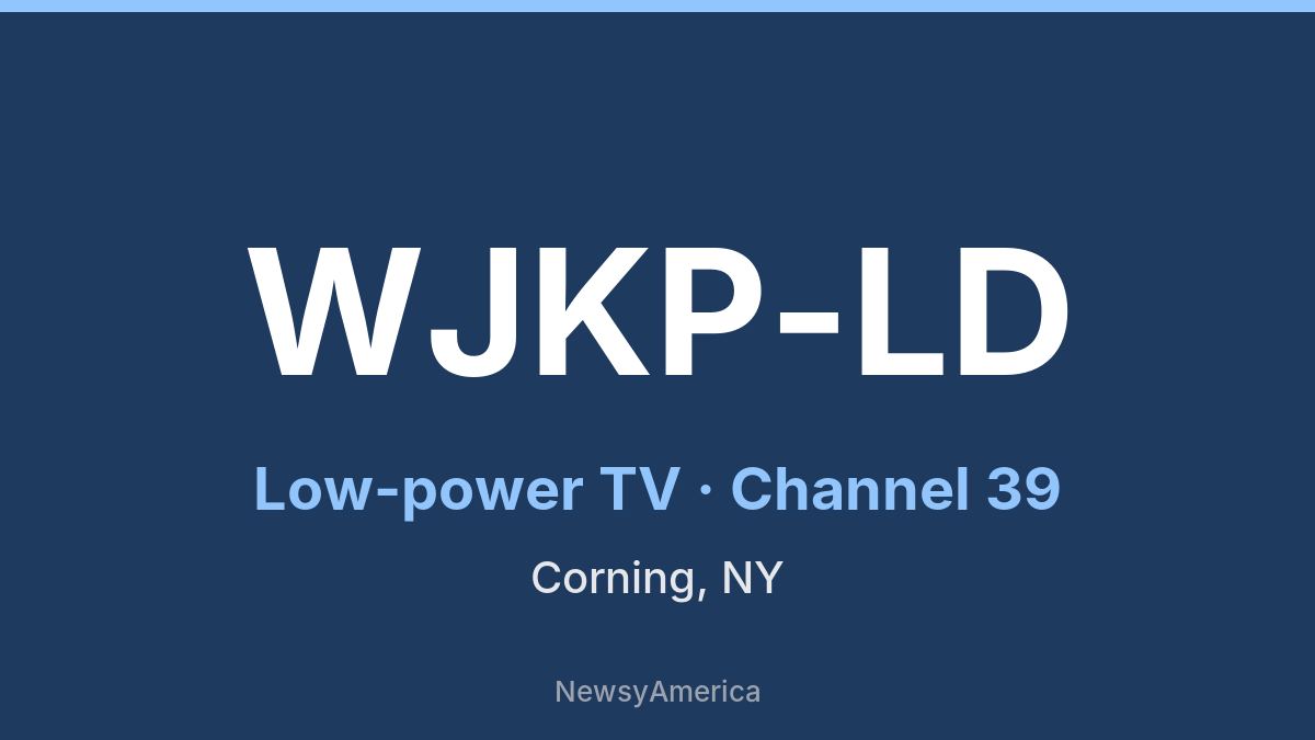 WJKP-LD – Channel 39 Elmira