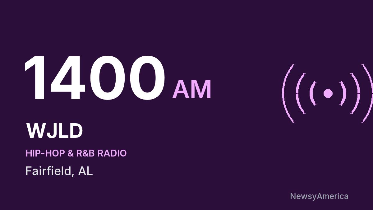 WJLD 1400 AM – Fairfield