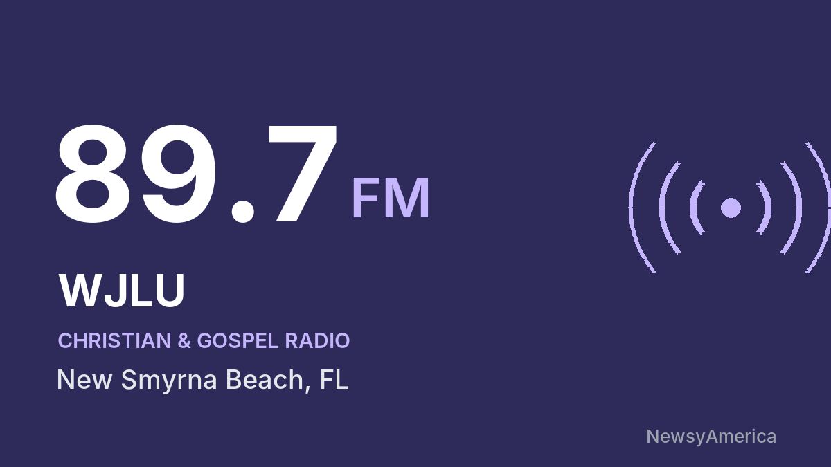 WJLU 89.7 FM – New Smyrna Beach