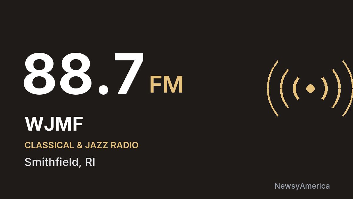 WJMF 88.7 FM – Smithfield