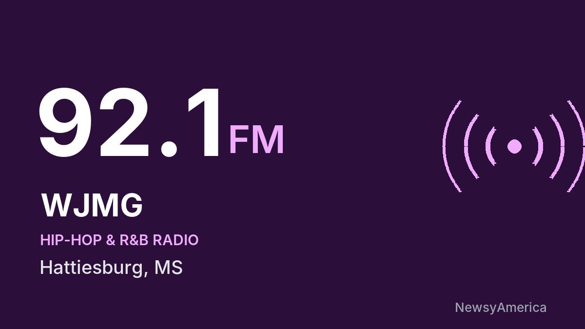WJMG 92.1 FM – Hattiesburg