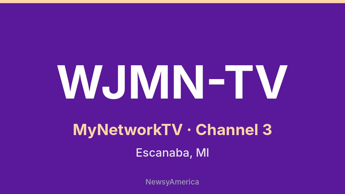 WJMN-TV – MyNetworkTV 3 Marquette