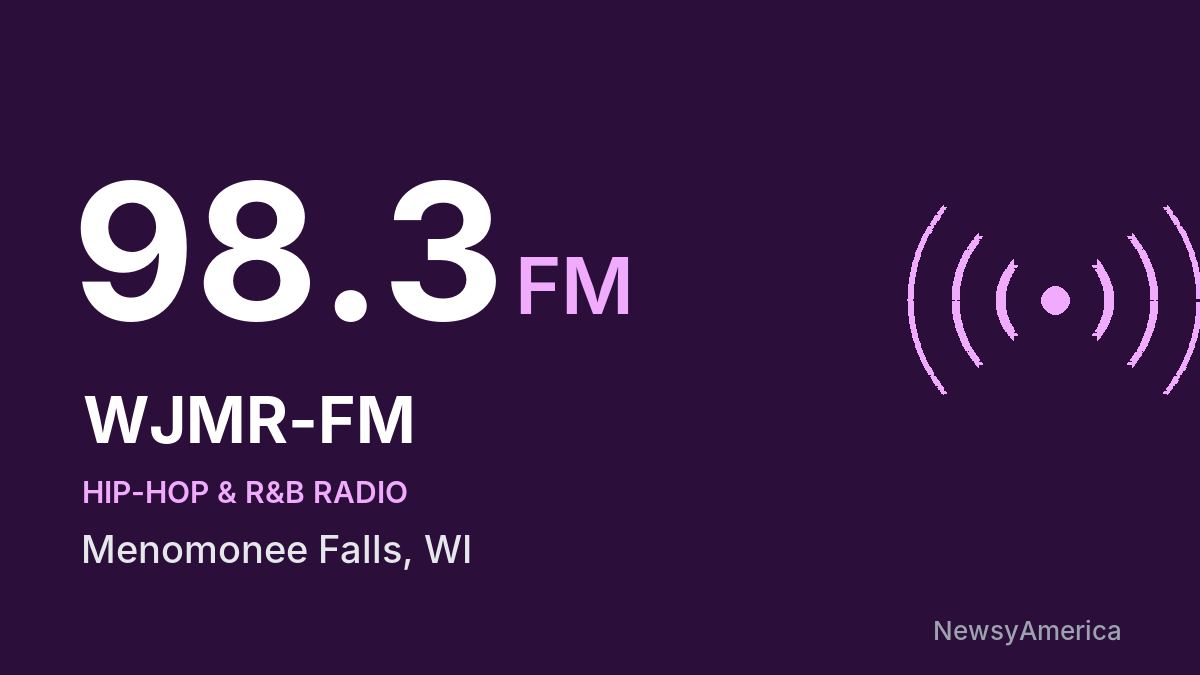 WJMR-FM 98.3 FM – Menomonee Falls