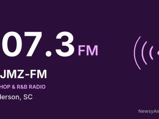 WJMZ-FM 107.3 FM, Anderson, SC