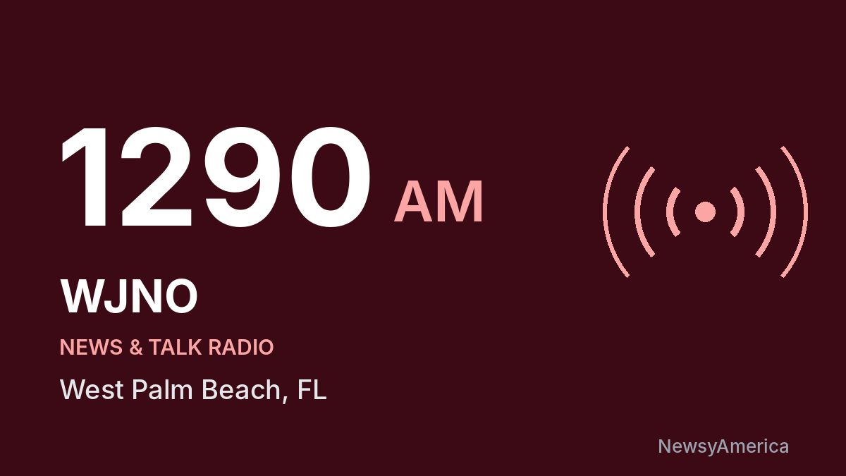 WJNO 1290 AM – West Palm Beach