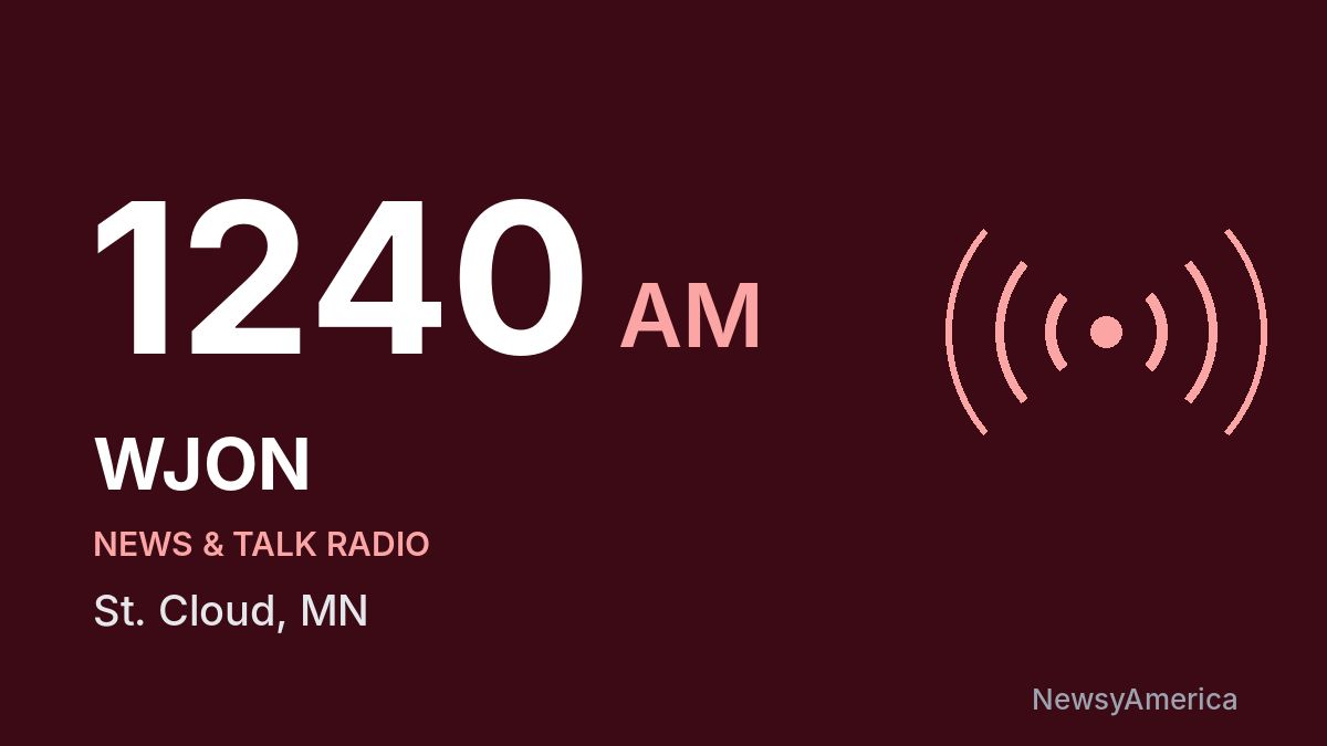 WJON 1240 AM – St. Cloud