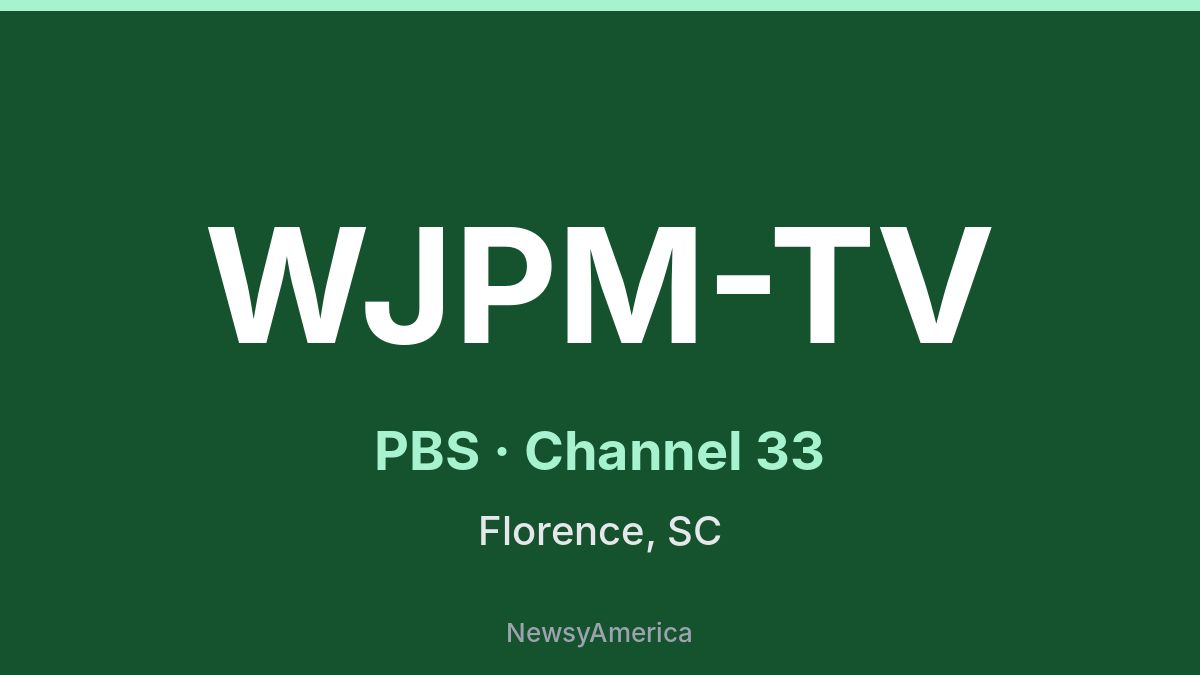 WJPM-TV – PBS 33 Myrtle Beach