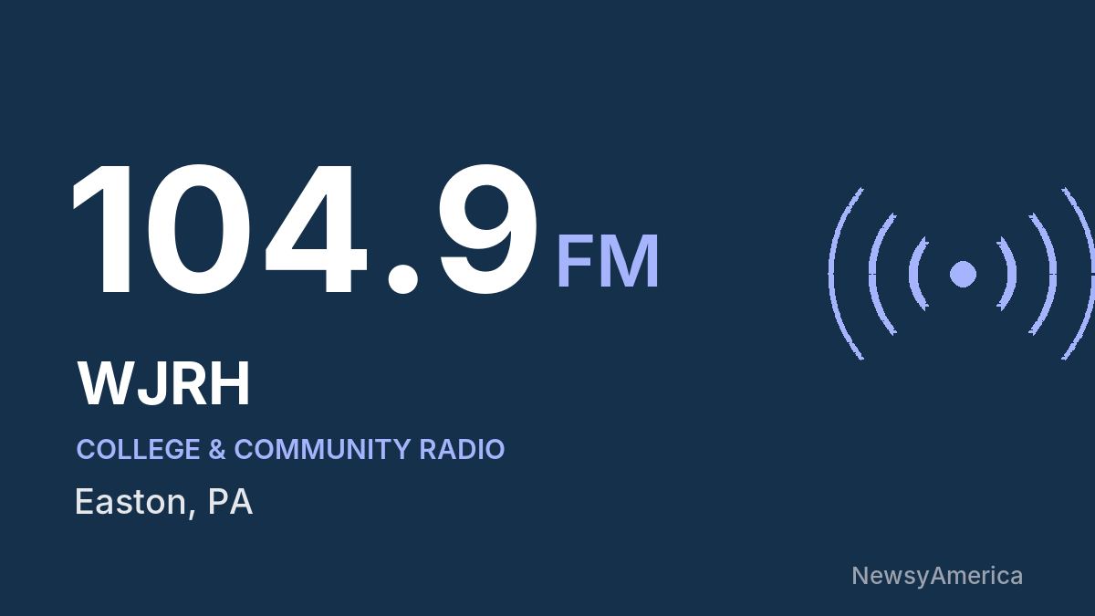 WJRH 104.9 FM – Easton
