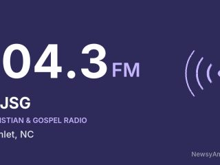 WJSG 104.3 FM, Hamlet, NC