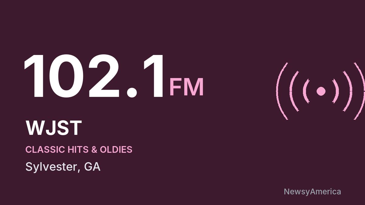 WJST 102.1 FM – Sylvester