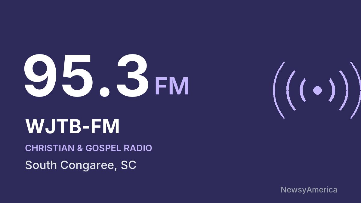 WJTB-FM 95.3 FM – South Congaree