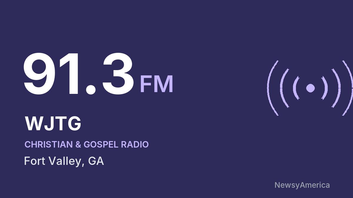 WJTG 91.3 FM – Fort Valley