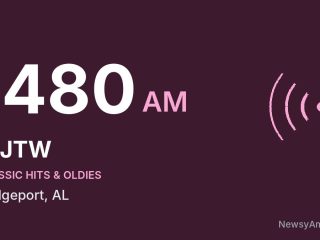 WJTW 1480 AM, Bridgeport, AL
