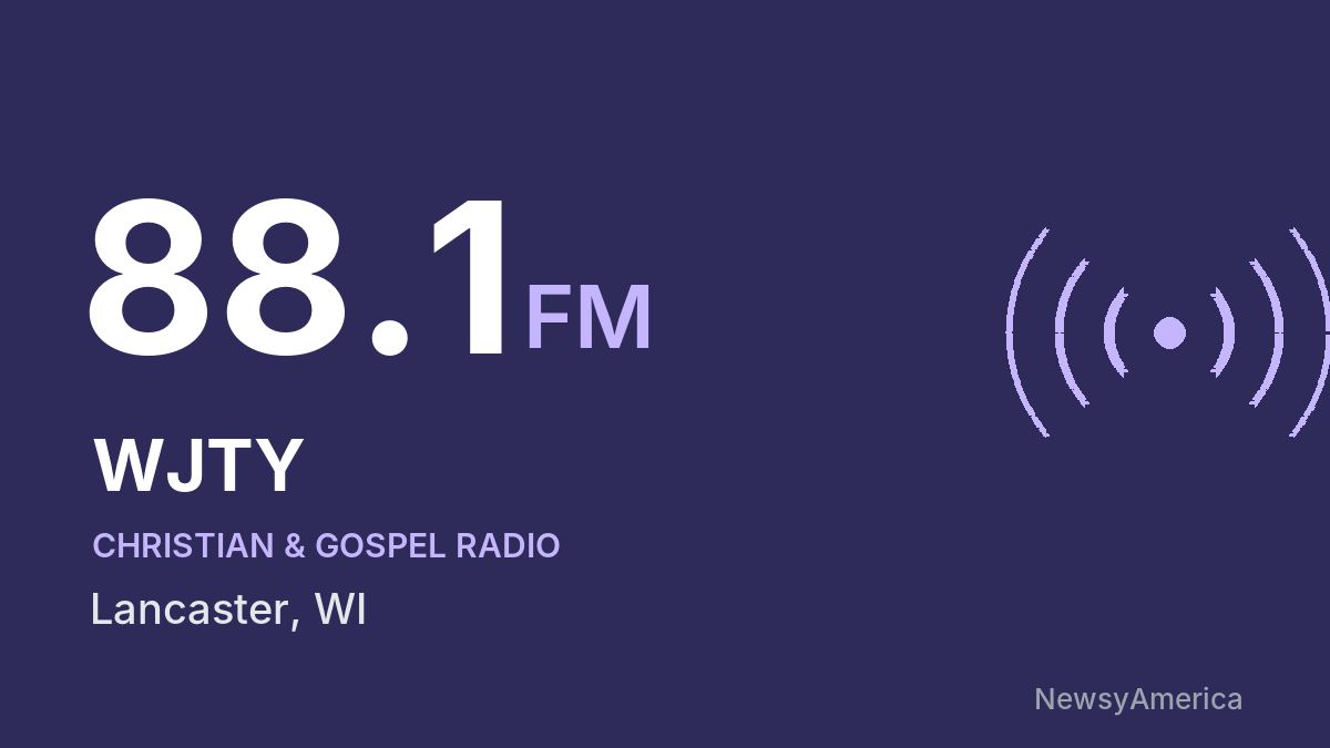 WJTY 88.1 FM – Lancaster