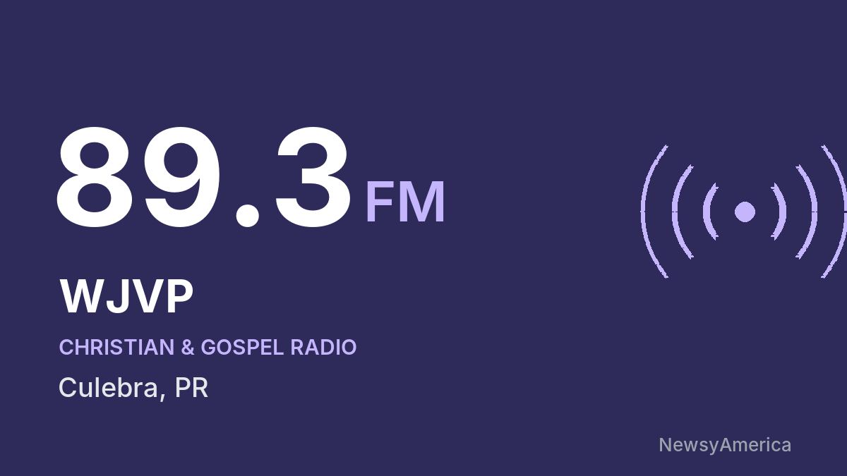 WJVP 89.3 FM – Culebra