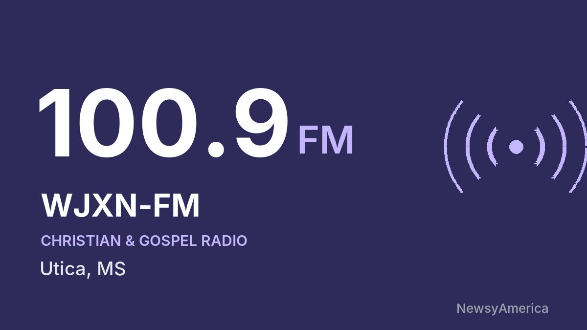 WJXN-FM 100.9 FM – Utica