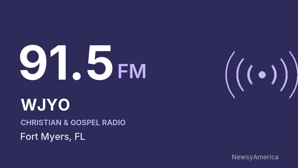 WJYO 91.5 FM – Fort Myers