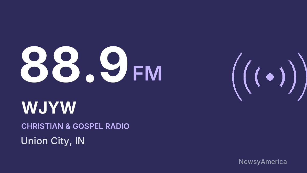 WJYW 88.9 FM – Union City