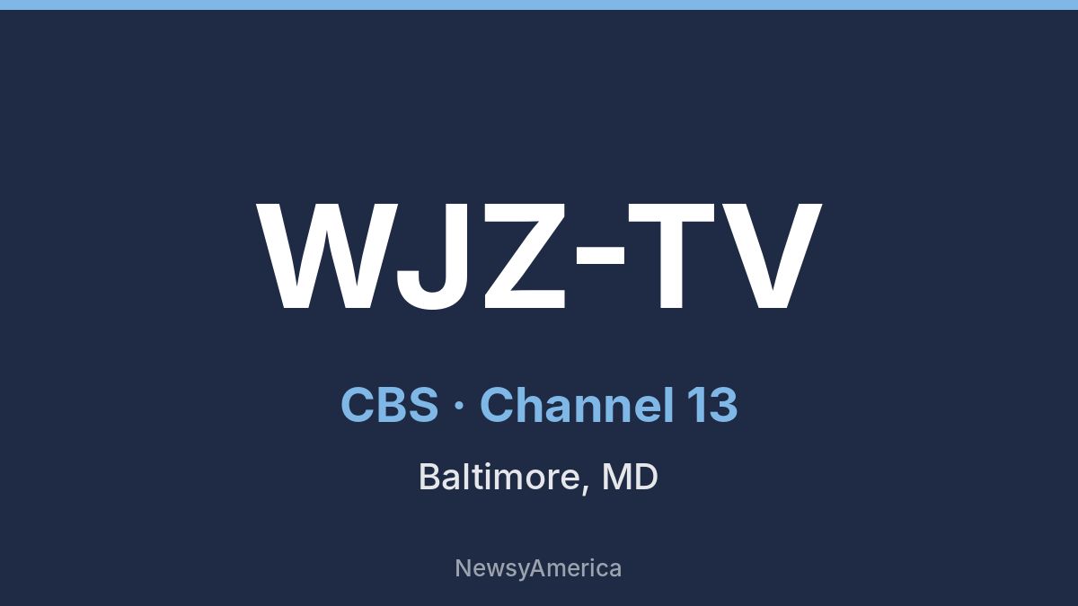 WJZ-TV – CBS 13 Baltimore