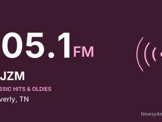 WJZM 105.1 FM, Waverly, TN