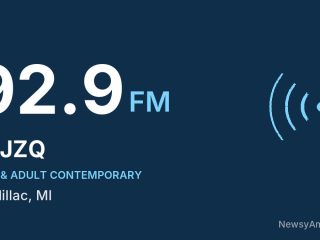WJZQ 92.9 FM, Cadillac, MI