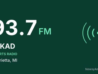 WKAD 93.7 FM, Harrietta, MI