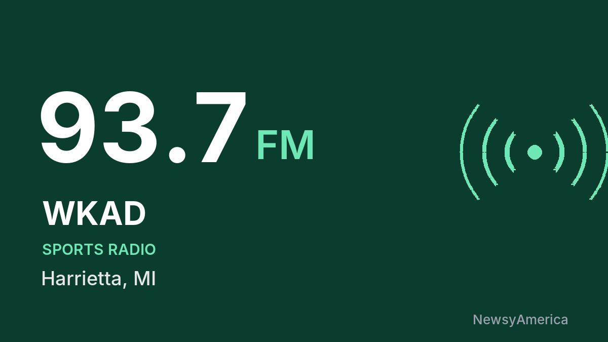 WKAD 93.7 FM – Harrietta