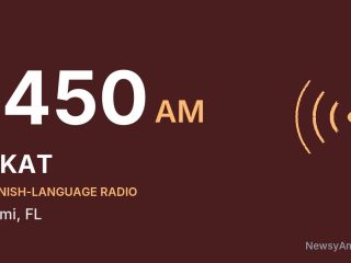 WKAT 1450 AM, Miami, FL