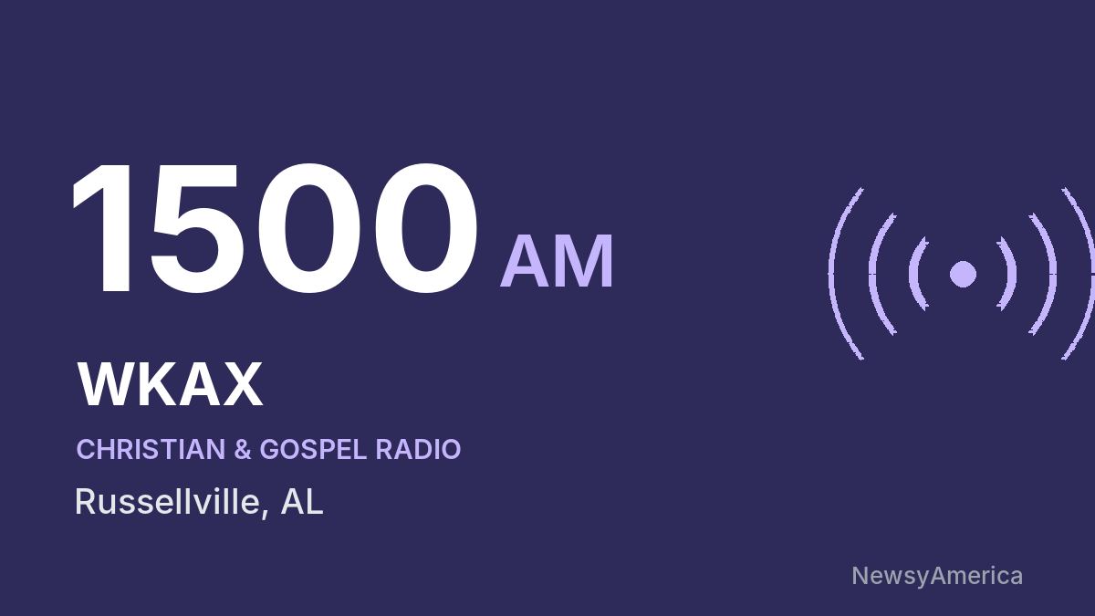 WKAX 1500 AM – Russellville