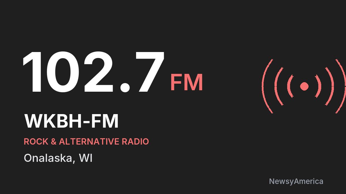 WKBH-FM 102.7 FM – Onalaska
