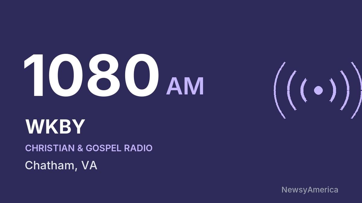 WKBY 1080 AM – Chatham