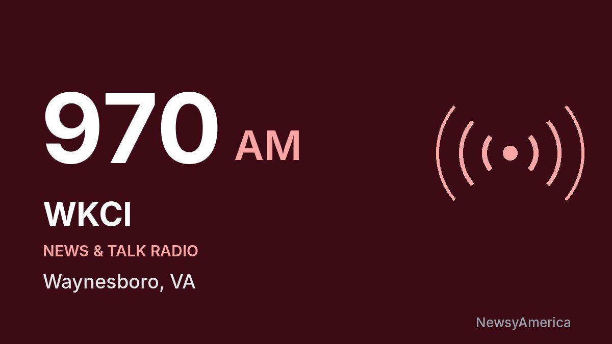 WKCI 970 AM – Waynesboro