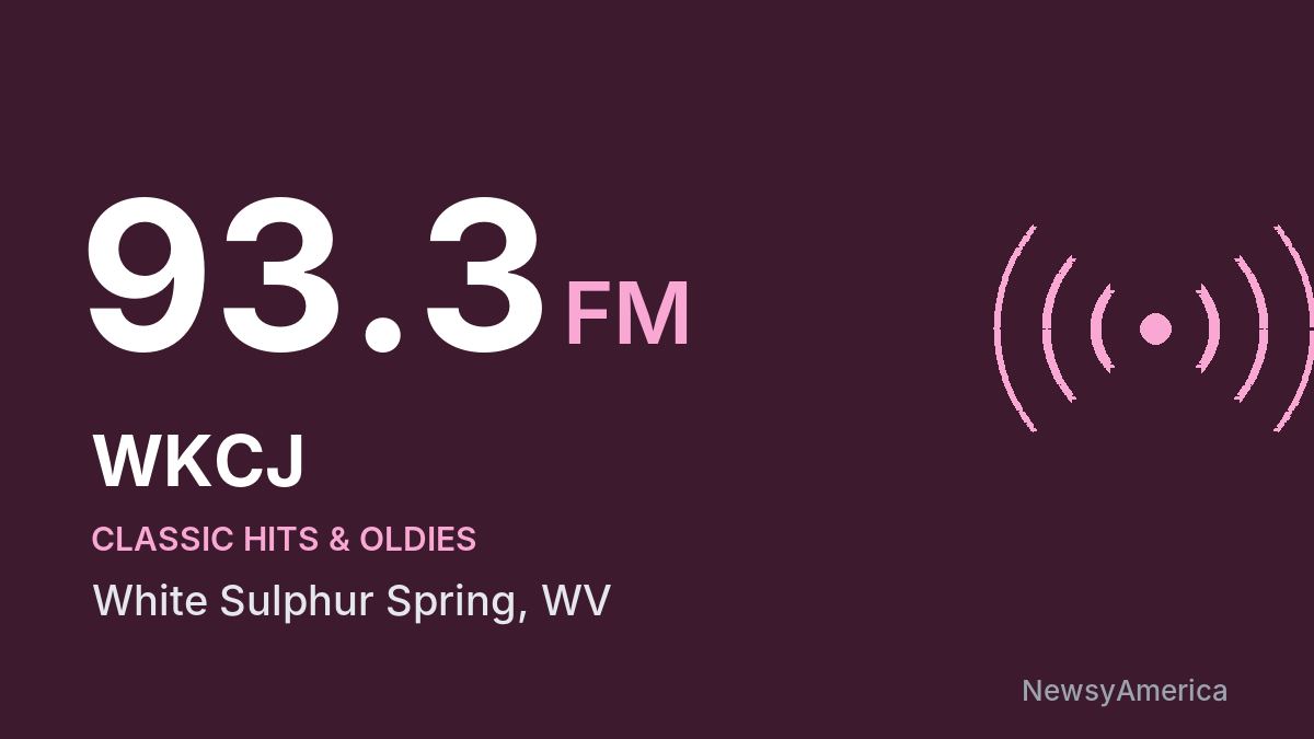 WKCJ 93.3 FM – White Sulphur Spring