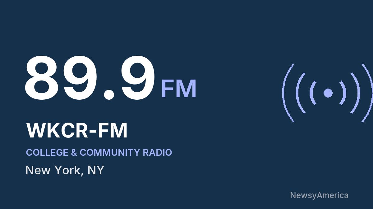 WKCR-FM 89.9 FM – New York