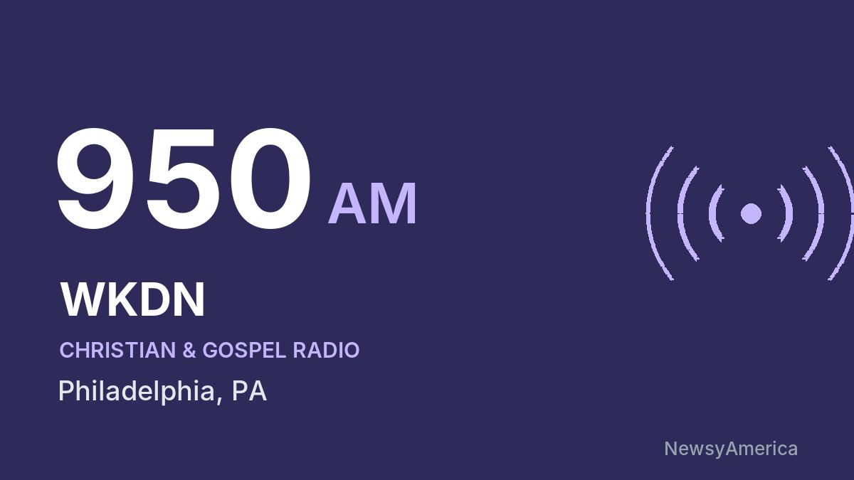 WKDN 950 AM – Philadelphia