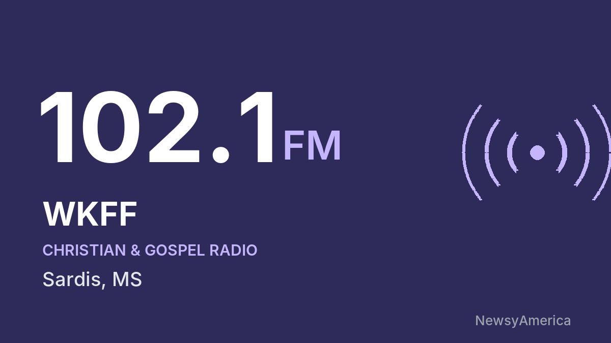 WKFF 102.1 FM – Sardis