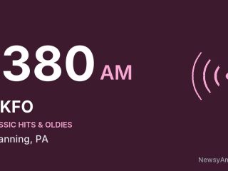 WKFO 1380 AM, Kittanning, PA