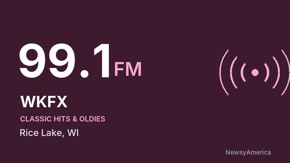 WKFX 99.1 FM – Rice Lake