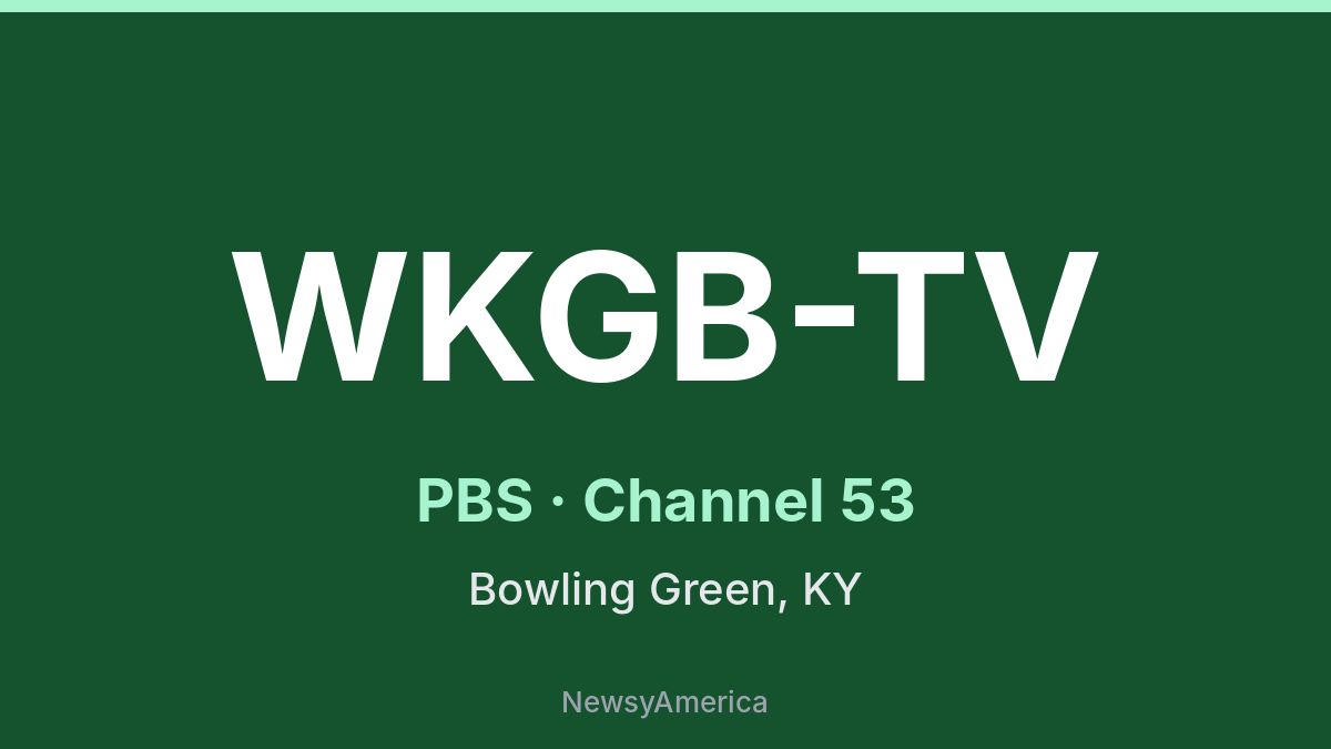 WKGB-TV – PBS 53 Bowling Green