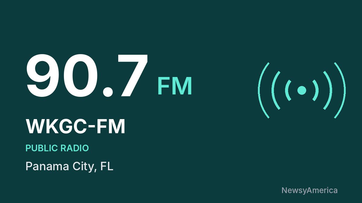 WKGC-FM 90.7 FM – Panama City