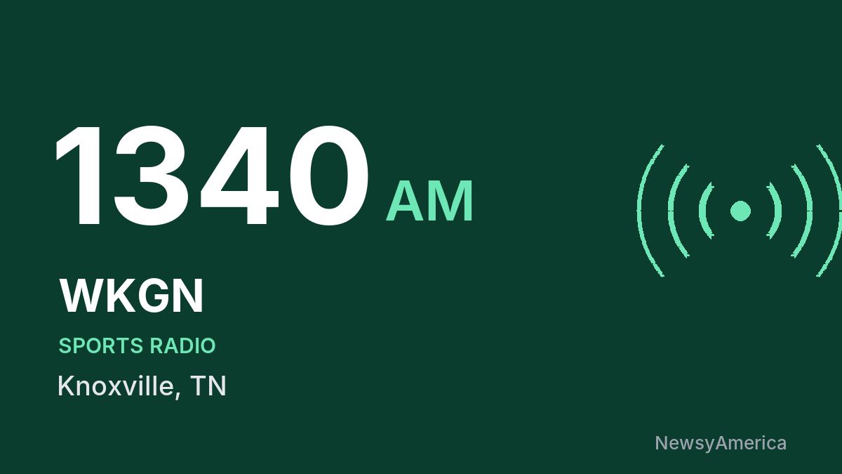 WKGN 1340 AM – Knoxville