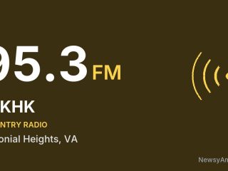WKHK 95.3 FM, Colonial Heights, VA