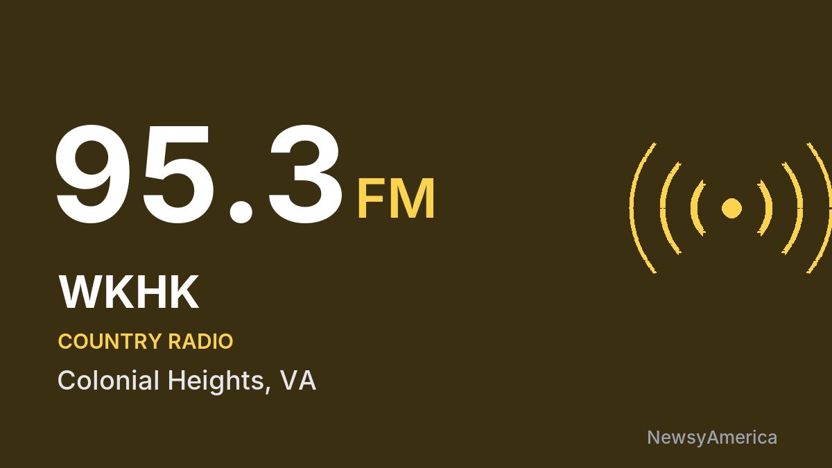 WKHK 95.3 FM – Colonial Heights