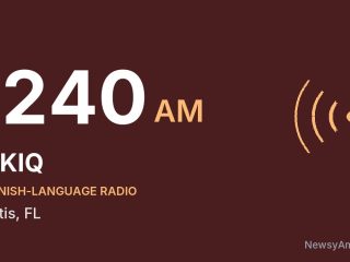 WKIQ 1240 AM, Eustis, FL