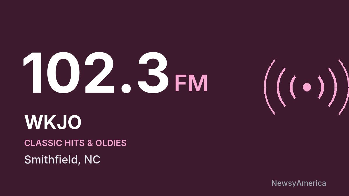WKJO 102.3 FM – Smithfield