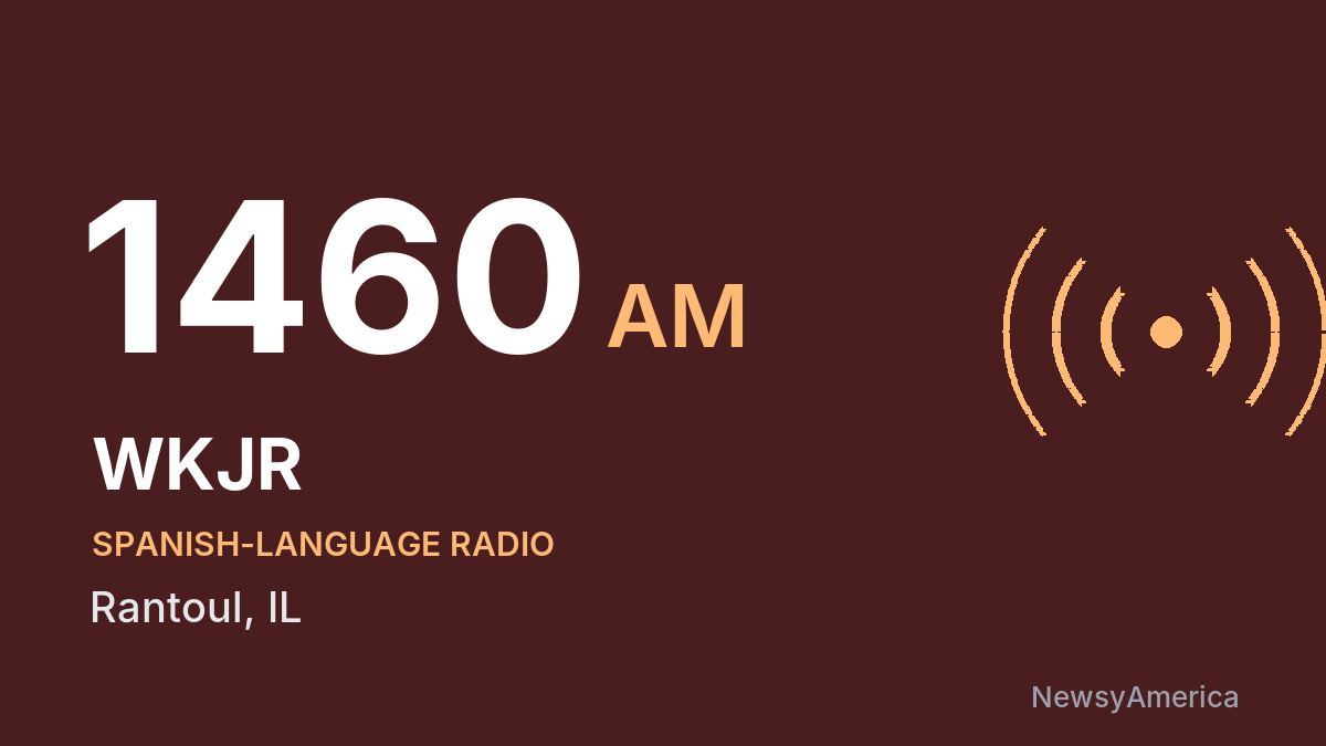 WKJR 1460 AM – Rantoul