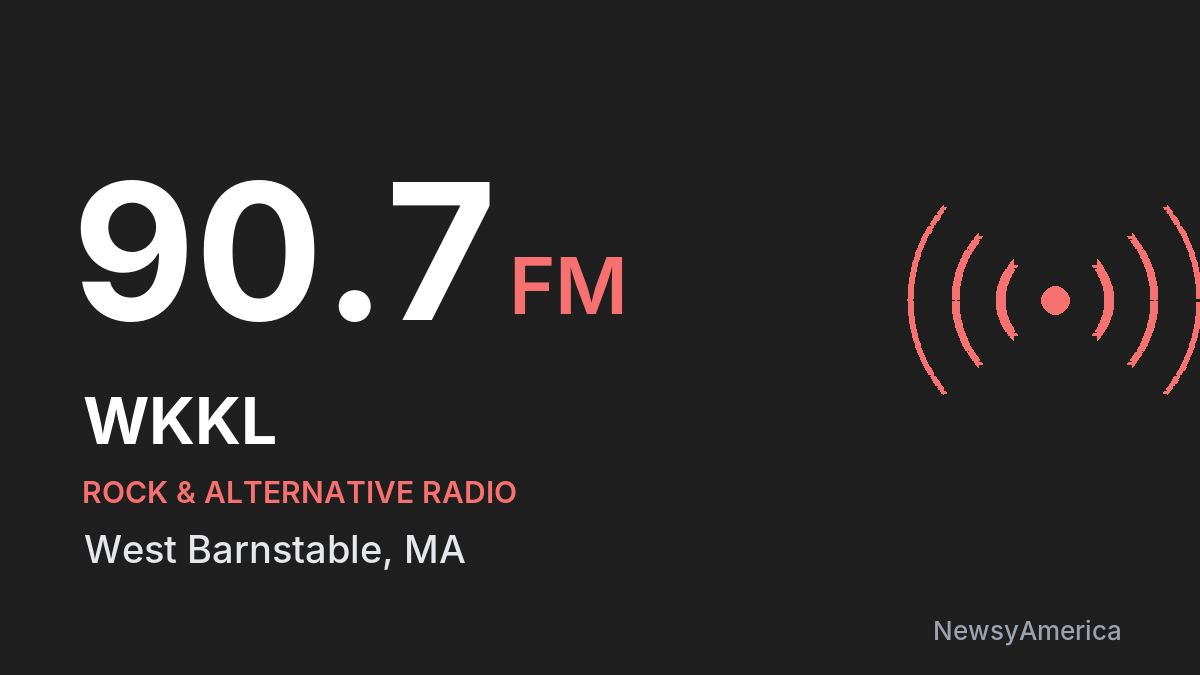 WKKL 90.7 FM – West Barnstable