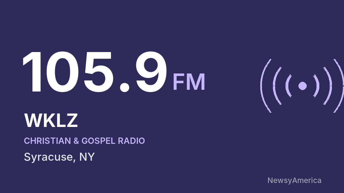 WKLZ 105.9 FM – Syracuse