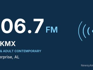 WKMX 106.7 FM, Enterprise, AL
