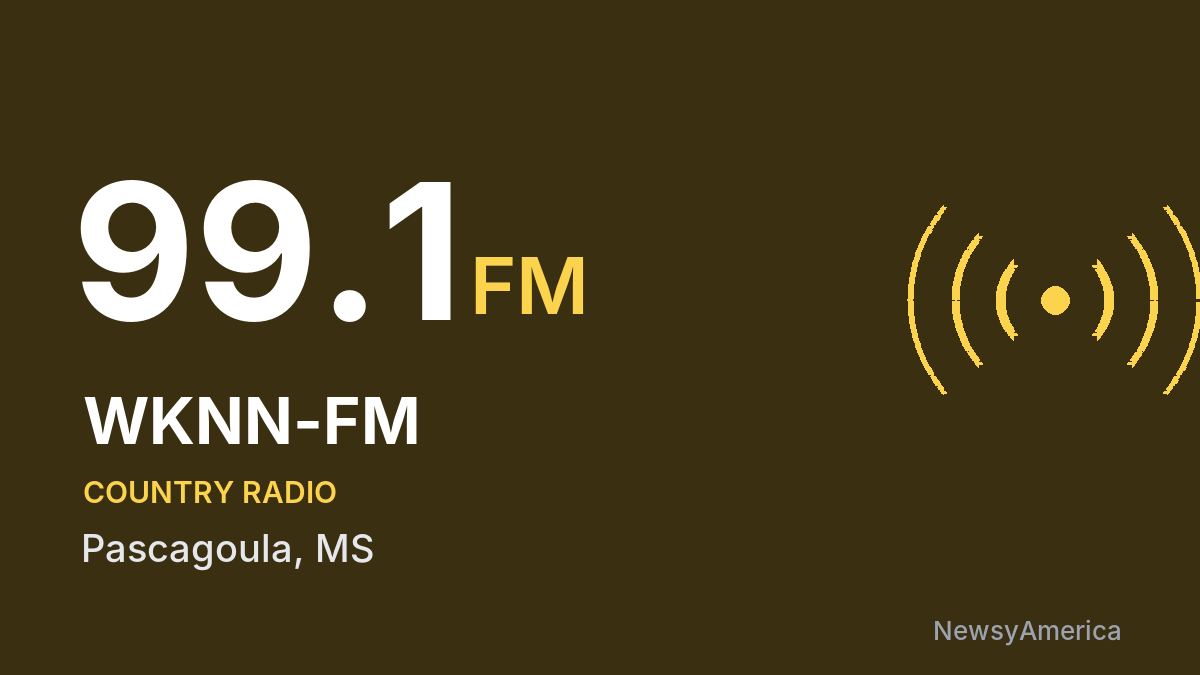 WKNN-FM 99.1 FM – Pascagoula